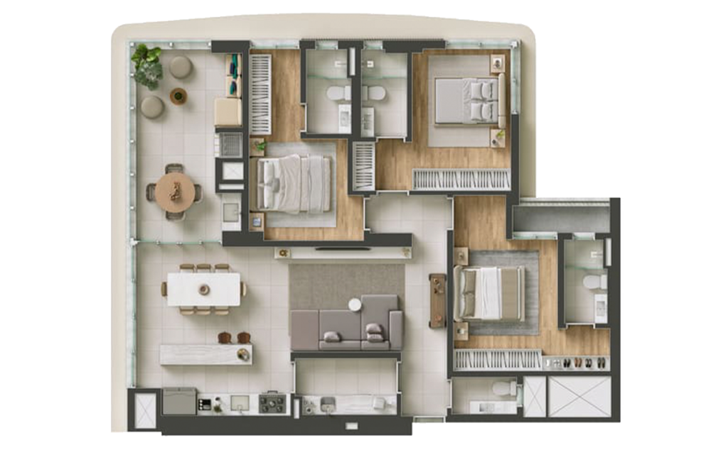 Apartamento tpo 5